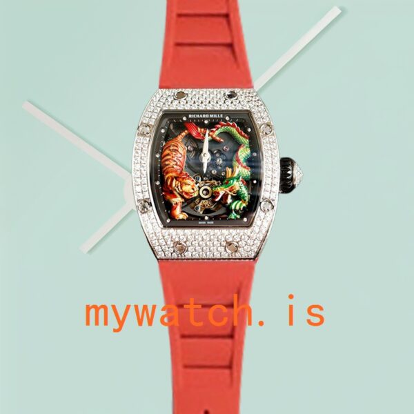 Richard Mille RM51-01 Ladies Around 48*40mm RM51-01-001 Diamond Bezel - Image 2