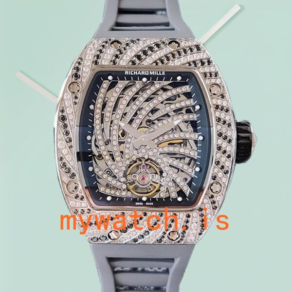 Richard Mille RM51-02 RM51-02-010 Around 48*40mm Ladies Diamond Bezel