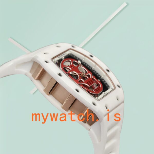 Richard Mille RM52-01 Men RM52-01-001 Around 50*42mm White - Image 3