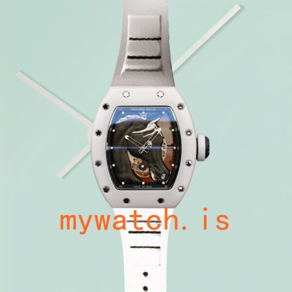 Richard Mille RM52-02 RM52-02-004 Men Around 50*40mm Horse Head Skeleton Dial - Image 2