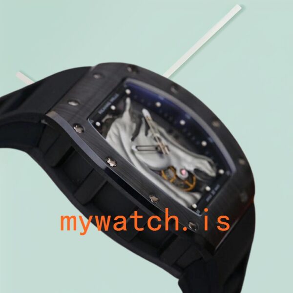 Richard Mille RM52-02 RM52-02-005 Men Around 50*40mm Horse Head Skeleton Dial - Image 3