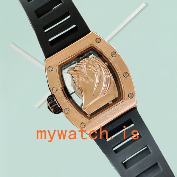 Richard Mille RM52-02 Men Around 43mm RM52-02-009 Rubber Band - Image 4