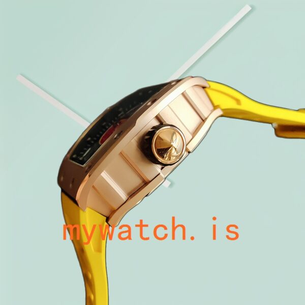 Richard Mille RM52-05 Men Around 50*42mm RM52-05-001 Rubber Band - Image 3