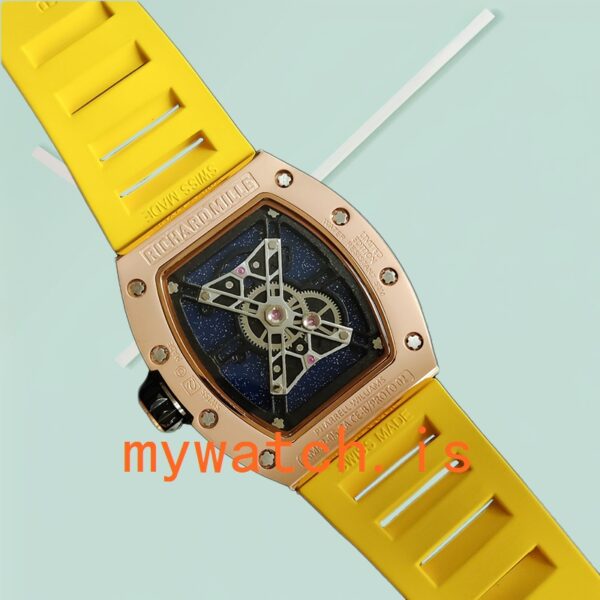Richard Mille RM52-05 Men Around 50*42mm RM52-05-001 Rubber Band - Image 4