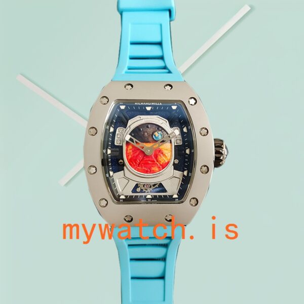Richard Mille RM52-05 Men RM52-05-007 Around 50*42mm Silver-tone - Image 2