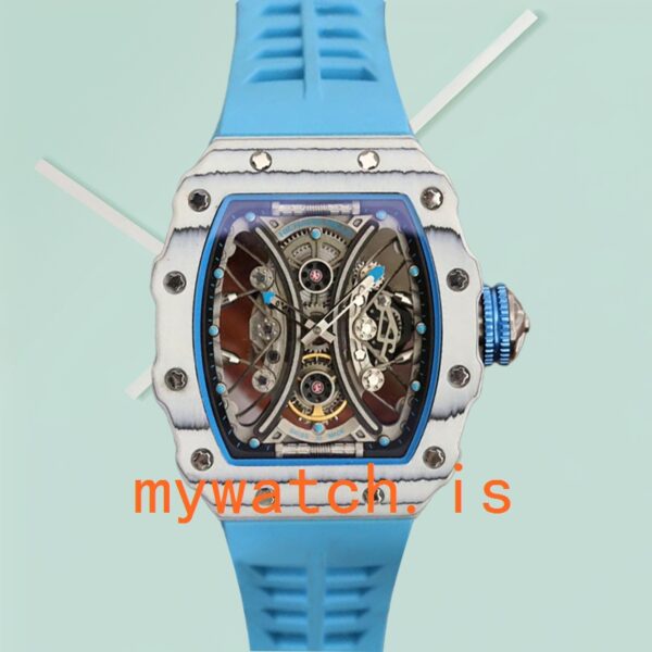 Richard Mille RM53-01 Around 50*43mm RM53-01-004 Men White - Image 2
