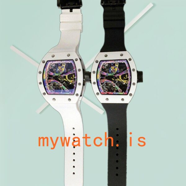 Richard Mille RM68-01 Around 50*40mm RM68-01-004 Men White Hand Wind - Image 3