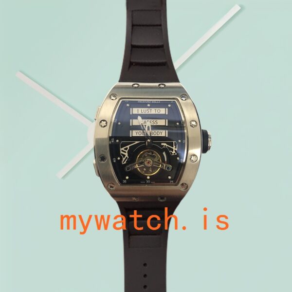 Richard Mille RM069 RM069-001 Men Around 50*43mm Silver - Image 2