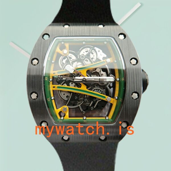 Richard Mille RM061 Men Around 50*40mm RM061-001 Black