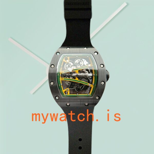 Richard Mille RM061 Men Around 50*40mm RM061-001 Black - Image 2