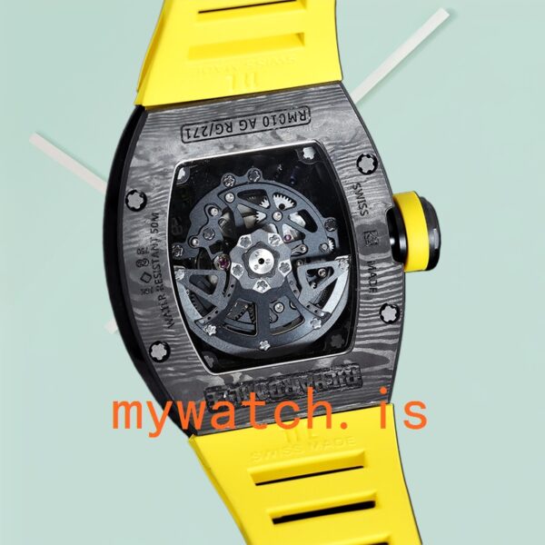 Richard Mille RM 005 RM 005-001 50*42mm Men Carbon Fiber Automatic - Image 4