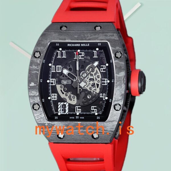 Richard Mille RM 010 Men RM 010-005 50*42mm Rubber Band Automatic