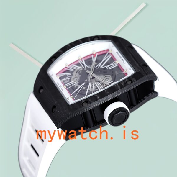 Richard Mille RM 010 Men 50*42mm RM 010-015 Automatic Rubber Band - Image 3