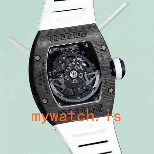Richard Mille RM 010 Men 50*42mm RM 010-015 Automatic Rubber Band - Image 4