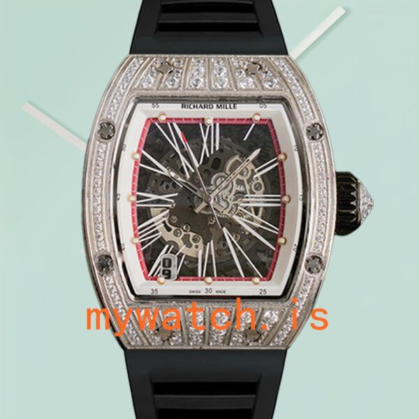 Richard Mille RM023 RM023 Around 50*40mm Men Diamond Transparent Dial