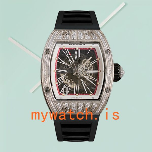 Richard Mille RM023 RM023 Around 50*40mm Men Diamond Transparent Dial - Image 2
