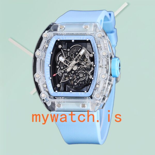 Richard Mille RM 055 Men RM 055-023 50*42mm Automatic Acrylic - Image 2