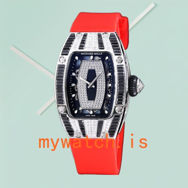 Richard Mille RM 07-01 31*45mm RM 07-01-015 Ladies Rubber Band Stainless Steel - Image 2