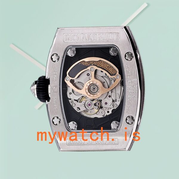 Richard Mille RM 07-01 31*45mm RM 07-01-015 Ladies Rubber Band Stainless Steel - Image 3