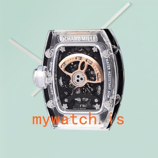 Richard Mille RM 07-02 RM 07-02-005 Ladies 46*32mm Acrylic Rubber Band - Image 3