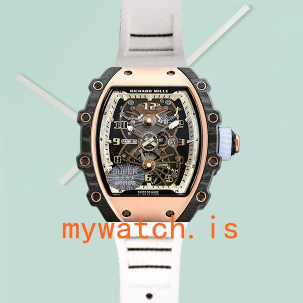Richard Mille RM21-01 Around 50*40mm RM21-01 Men Deployment Black - Image 2