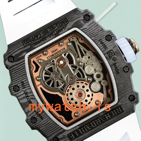 Richard Mille RM21-01 Around 50*40mm RM21-01 Men Deployment Black - Image 4