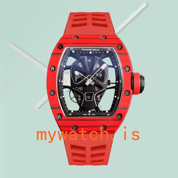 Richard Mille RM52-06 Around 50*40mm Men RM52-06 Red Automatic - Image 2