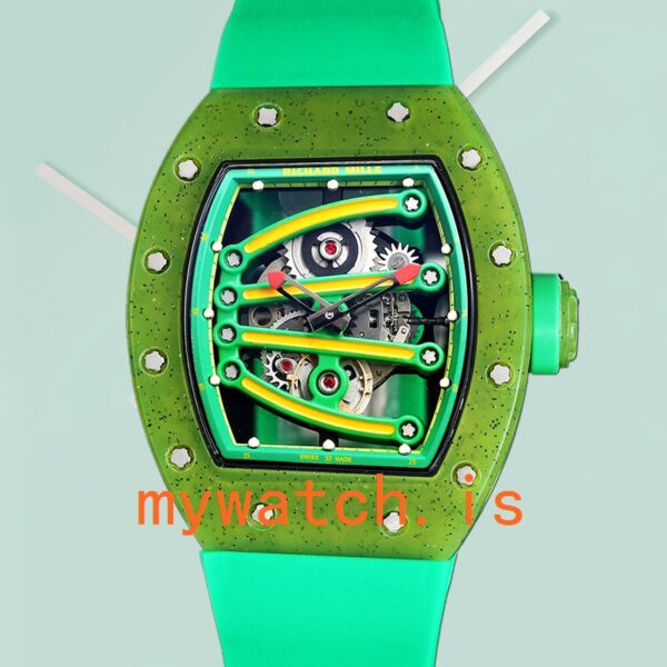 Richard Mille RM 56-01 RM 56-01-002 Men 50*42mm Rubber Band