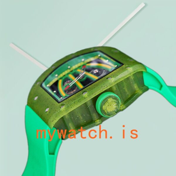 Richard Mille RM 56-01 RM 56-01-002 Men 50*42mm Rubber Band - Image 3