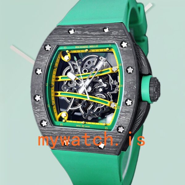 Richard Mille RM 61-01 50*40mm Men RM 61-01-002 Automatic Carbon Fiber