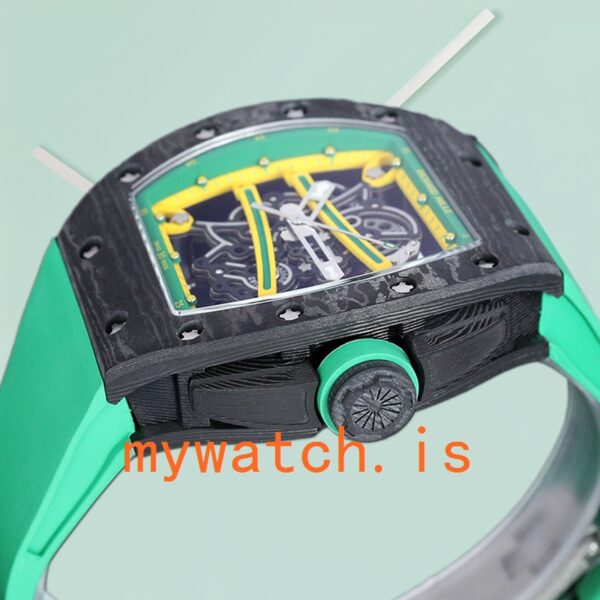 Richard Mille RM 61-01 50*40mm Men RM 61-01-002 Automatic Carbon Fiber - Image 3