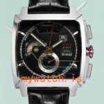 Tag Heuer Monaco 43mm Men's CAL2110.FC6257 Silver-tone Black Dial