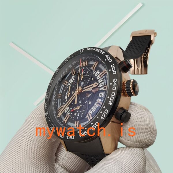 Tag Heuer Carrera CAR205A.FT6087 Men's 43mm Stainless Steel Automatic - Image 3