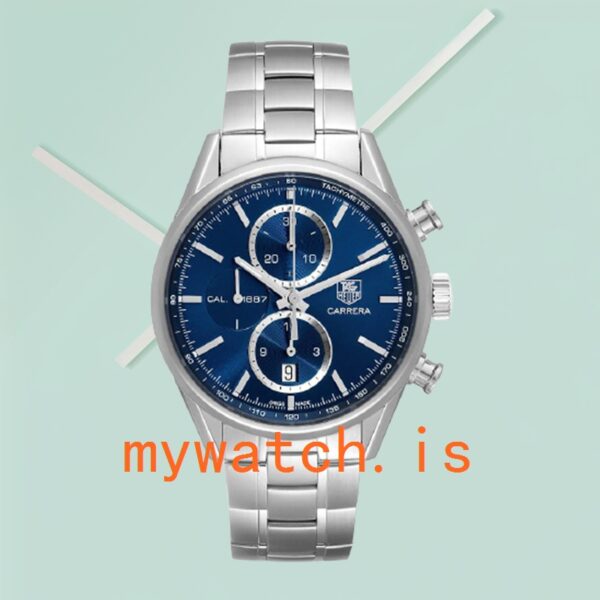 Tag Heuer Carrera Men's CAR2115 43mm Stainless Steel Bracelet - Image 2