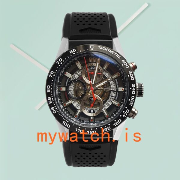 Tag Heuer Carrera 43mm CAR2A1Z Men's Silver-tone Automatic - Image 2