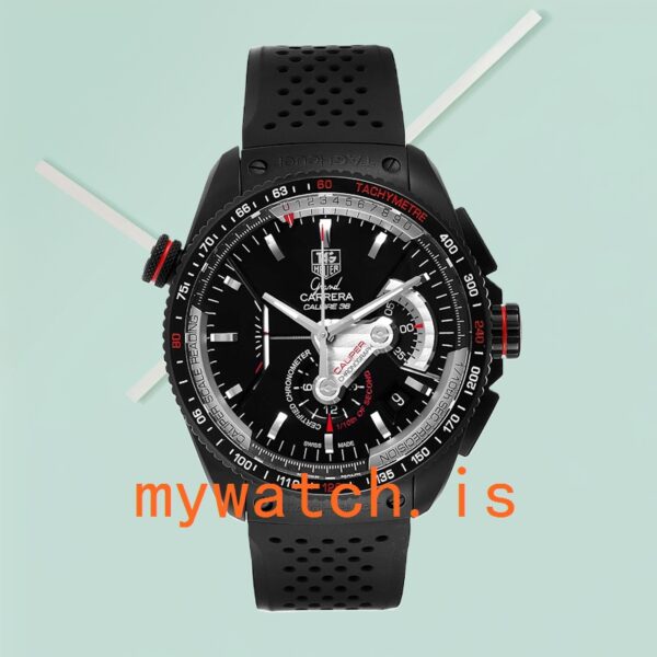 Tag Heuer Carrera Men's CAV5185.FC6237 43mm Stainless Steel Japanese Quartz - Image 2