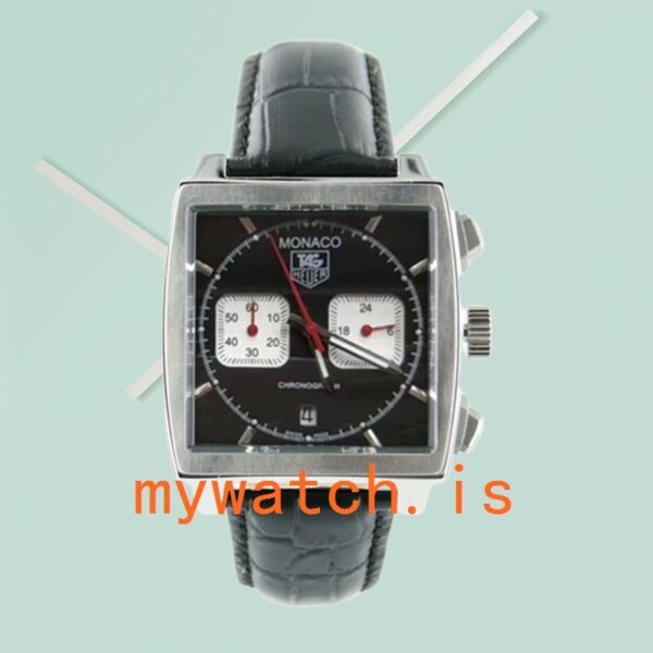 Tag Heuer Monaco Men's 40*40mm CAW2114.FC6177 Japanese Quartz - Image 2