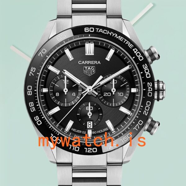 Tag Heuer Carrera 43mm Men's CBN2A1B.BA0643 Stainless Steel Silver-tone