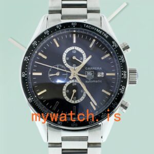 Tag Heuer Carrera 43mm CV2010.BA0794 Men's Black Dial Automatic