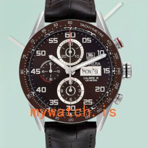 Tag Heuer Carrera CV2A1S.FC6236 43mm Men's Brown Dial