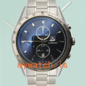 Tag Heuer Carrera 43mm Men's CarreraBKSB005 Japanese Quartz Bracelet