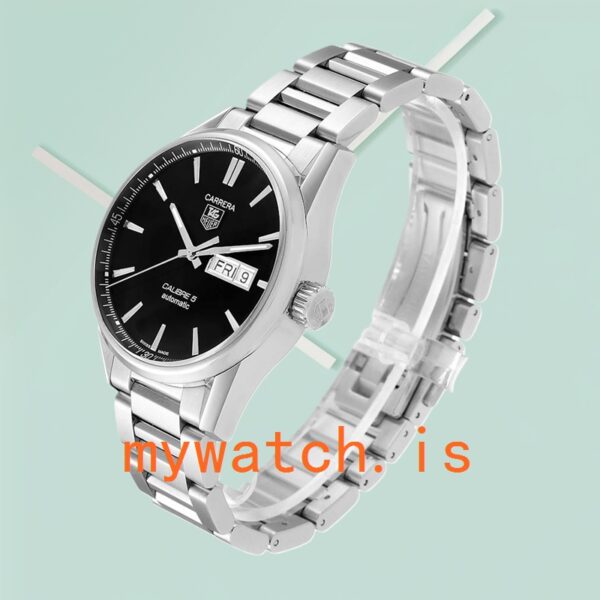 Tag Heuer Carrera Men's 43mm WAR201A.BA0723 Silver-tone - Image 3