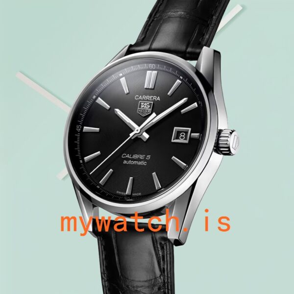 Tag Heuer Carrera 43mm WAR211A.FC6180 Men's Stainless Steel Automatic - Image 3
