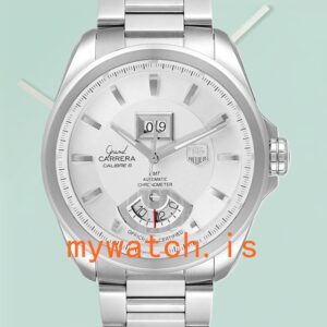 Tag Heuer Carrera 43mm WAV5112.BA0901 Men's White Dial