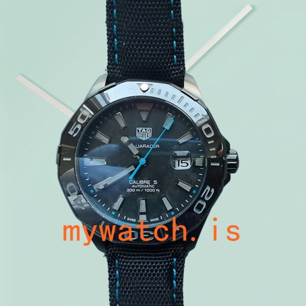 Tag Heuer Aquaracer 43mm WBD218C.FC6447 Men's Strap - Image 2