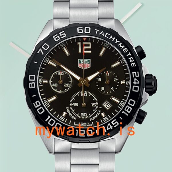 Tag Heuer Formula 1 43mm Men CAZ1010.BA0842 Quartz Silver-tone