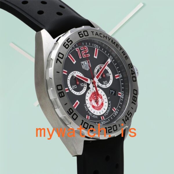 Tag Heuer Formula 1 CAZ101M-001 Men 43mm Rubber Band - Image 4