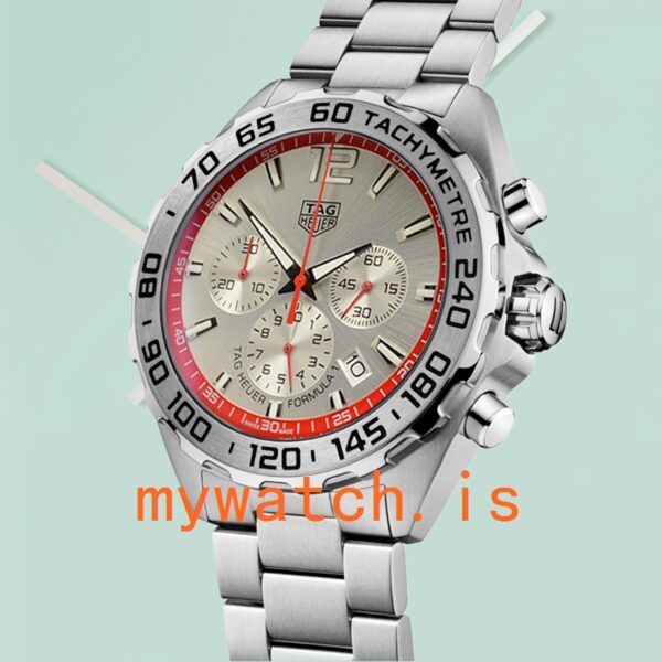 Tag Heuer Formula 1 CAZ101Y-002 43mm Men Silver-tone - Image 3
