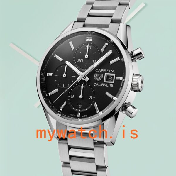 Tag Heuer Carrera Men CBK2110.BA0715 43mm Silver-tone Automatic - Image 3