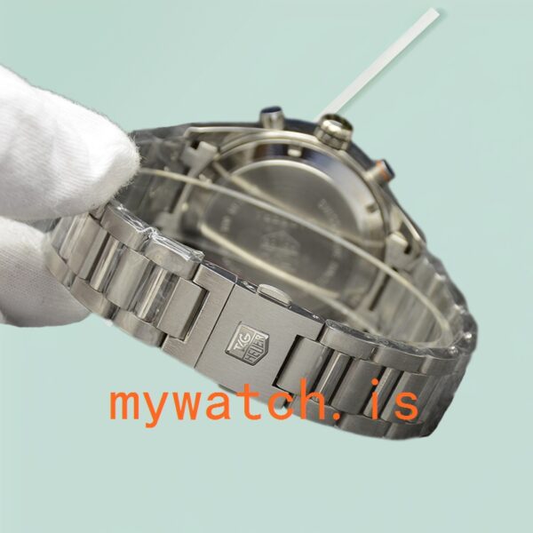 Tag Heuer Carrera Men 43mm CBM2110-001 Quartz Bracelet - Image 4